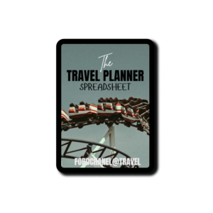 The Travel Planner Spreadsheet